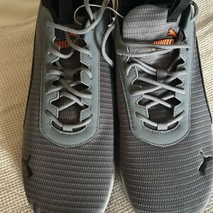 PUMA Men's Zip C Sneaker Rubber Outsole Soft Foam, Grey, NWT, size 13